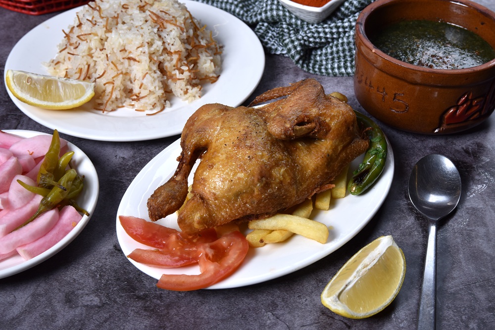 Chicken Molokhiya - ملوخية دجاج